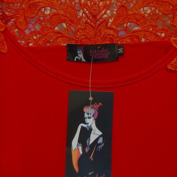 Ladies New with tags  Tank Top Red As Is - Picture 4 of 9